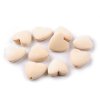 6061 drevene koralky srdce 20 mm baleni 10 ks