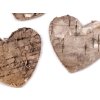 Srdíčka z březové kůry – balení 10 ks