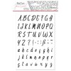 4746 03947 diarova razitka stampo bullet journal 62 ks abeceda kurziva 1
