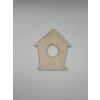 Ptačí budka z překližky – polotovar k dotvoření (12,5 ×11,5 cm)