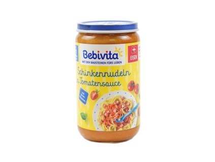 Bebivita Šunkové nudle s rajčatovou omáčkou od 12. měsíce
