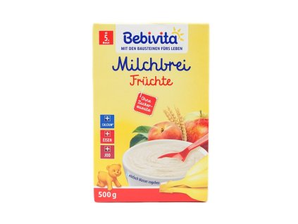 Bebivita Mléčná kaše ovocná od 5. měsíce