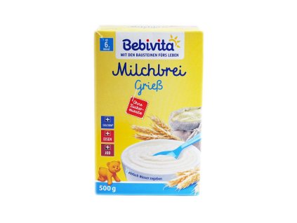 Bebivita Mléčná kaše krupicová od 6. měsíce