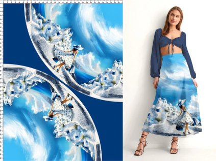 Venezie panel Santorini