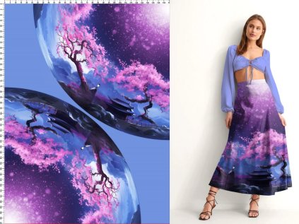 Venezie sukně sakura kaz