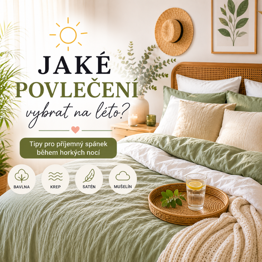 Jaké povlečení vybrat na léto