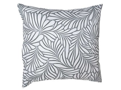 Povlak na polštář satén Iluze šedá (Rozměr 40x40)