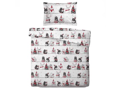 Povleceni mikroflanel Kocky na strese Dadka Vracov1