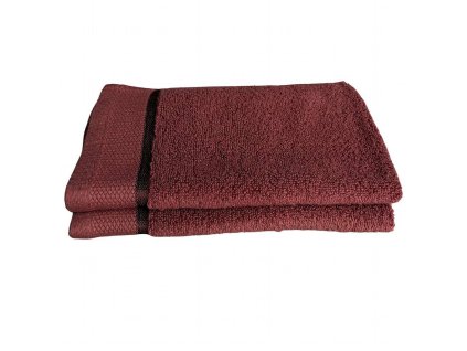 Rucnik Color 30x50 tmave hnedy Dadka Vracov