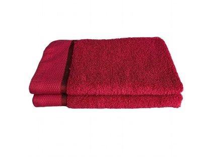 Rucnik Color 30x50 tmave vinovy Dadka Vracov