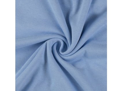 Jersey prostěradlo Světlé modrá