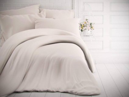francouzske jednobarevne bavlnene povleceni 220x200 70x90cm bile 0