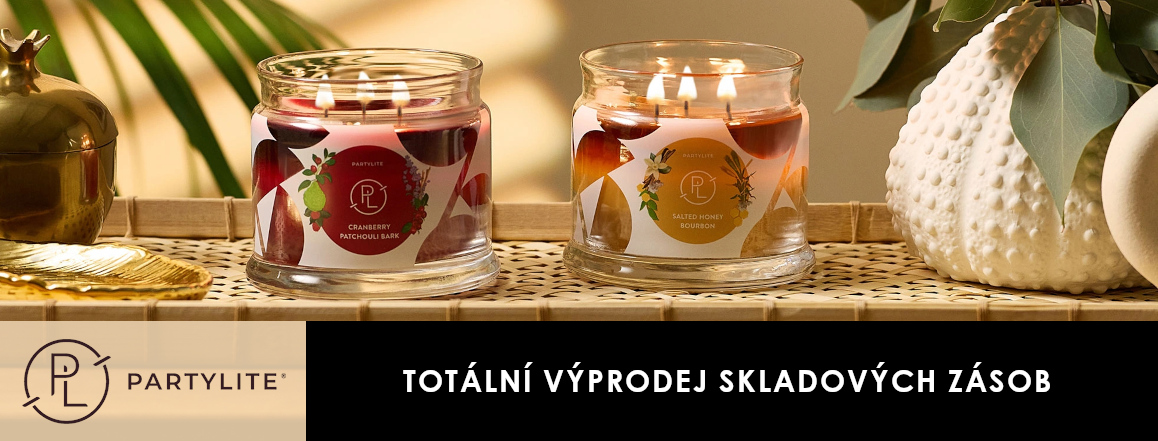 PARTYLITE VÝPRODEJ