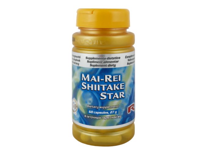 starlife mai rei shiitake star potravinovy doplnek 60kapsli 27g