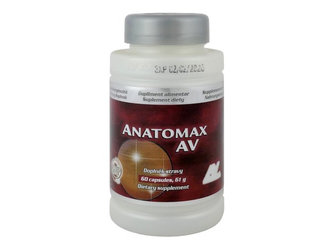 astravia anatomax av doplnek stravy 60kapsli 61g