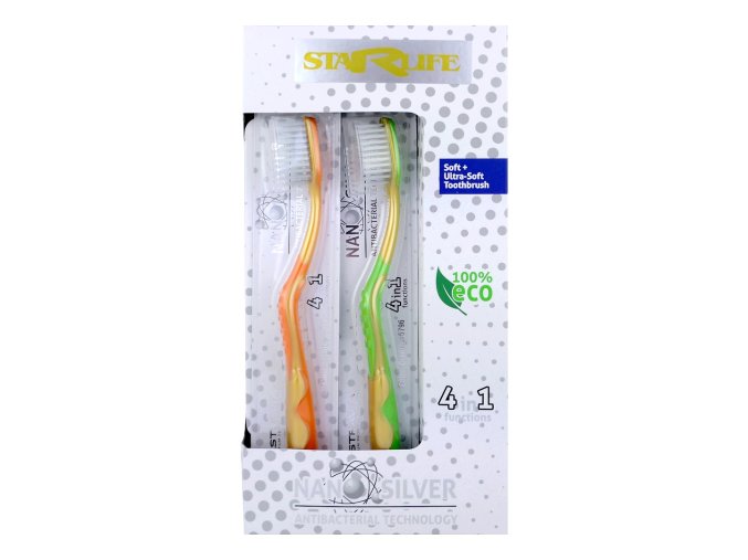 starlife nano silver 4v1 zubni kartacky 12ks box
