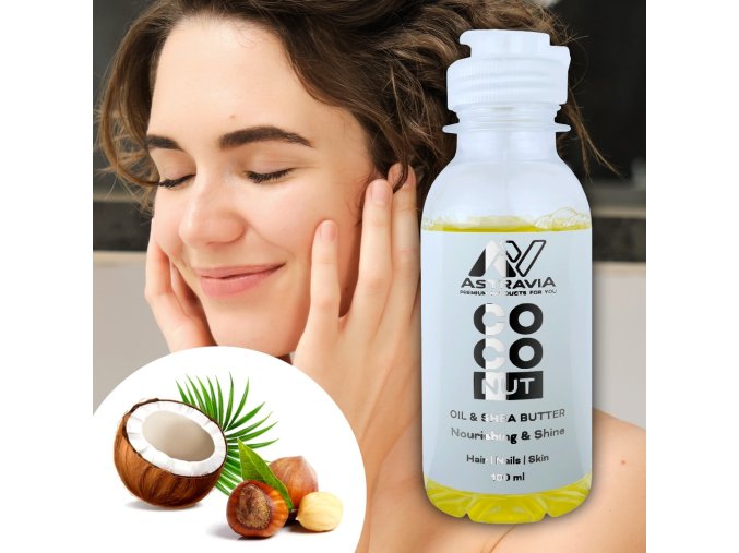 astravia oil 100ml coconut oil shea butter pozadi 2