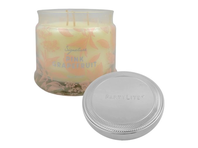 partylite signature pink grapefruit otevrena