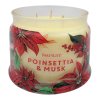 partylite vonna svicka 3knota poinsettia musk