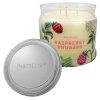 partylite svicka 3knota raspberry rhubarb