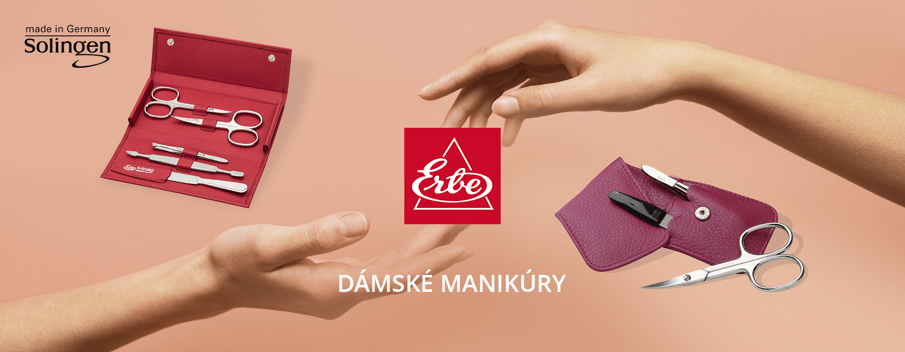 Erbe Solingen - luxusní dámské manikúry
