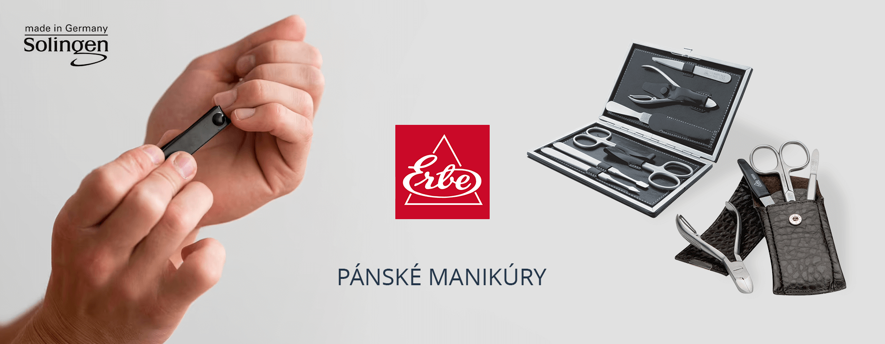 ERBE SOLINGEN - exkluzivní pánské manikúry