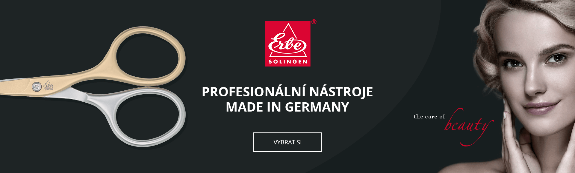 Erbe Solingen - luxusní sady na manikúru a profesionální manikúrní nástroje