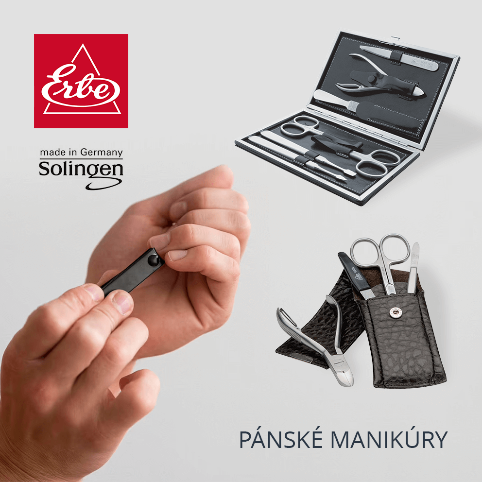 ERBE SOLINGEN – exkluzivní pánské manikúry