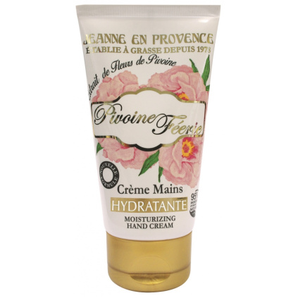Jeanne en Provence Hydratační krém na ruce - Pivoňková víla, 75ml