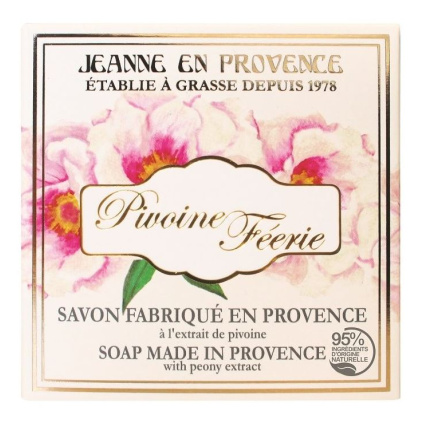 jeanne en provence mydlo pivonka 100g 1