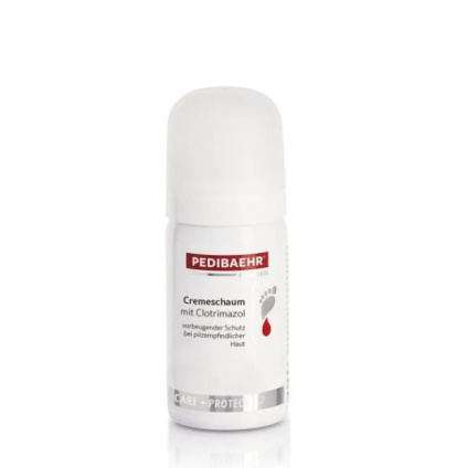 Pedibaehr Krémová pěna s klotrimazolem a s ureou (10%) 35 ml