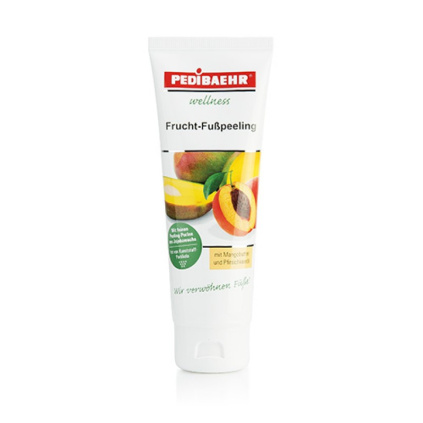 010958 PEDIBAEHR Ovocný peeling na nohy broskev 125 ml