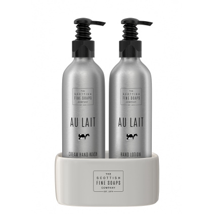 Scottish Fine Soaps Sada péče o ruce - Au Lait - Čerstvé Mléko, 2ks