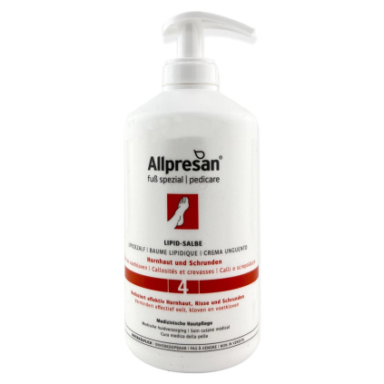 Allpresan Pedicare c 4 kremova pena na zrohovatelou pokozku 500 ml 2