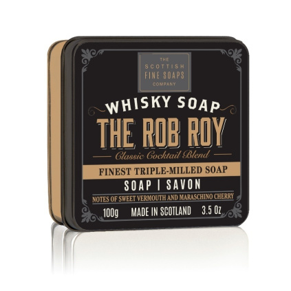 48275 1 scottish fine soaps panske mydlo whisky the rob roy vermut a tresen maraschino 100g