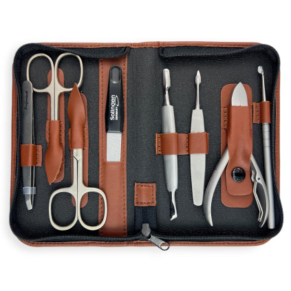 solingen kozena sada na manikuru 925 89 hneda nc.924 A