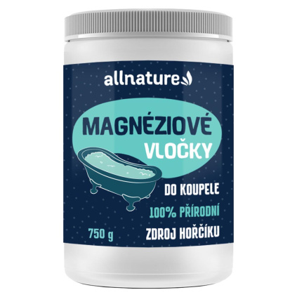 allnature magneziove vlocky 750 g vasemanikury