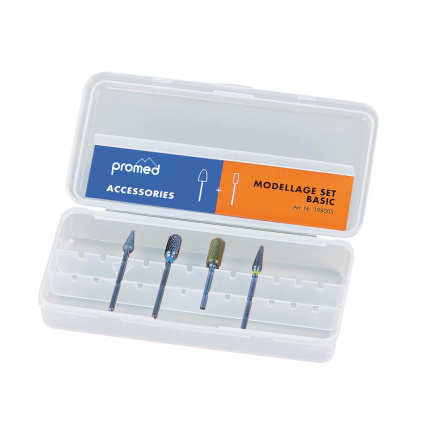 promed sada frez na nehty 198005 sada modelu basic 4 ks