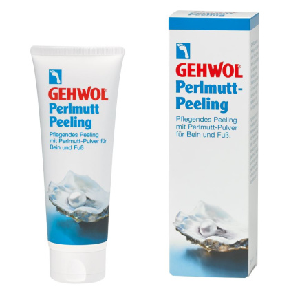 GEHWOL Perlmutt peeling na chodidla s perleťovým pudrem 125 ml
