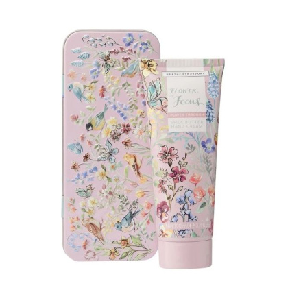 HEATHCOTE & IVORY Krém na ruce v plechové dóze 100 ml - Flower of Focus