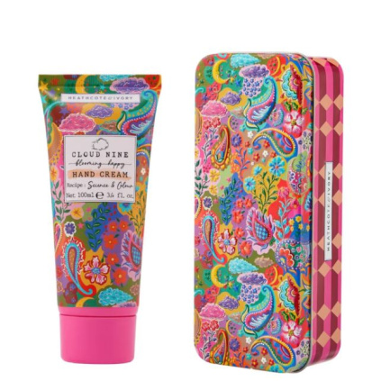 HEATHCOTE & IVORY Krém na ruce v plechové dóze 100 ml - Cloud Nine