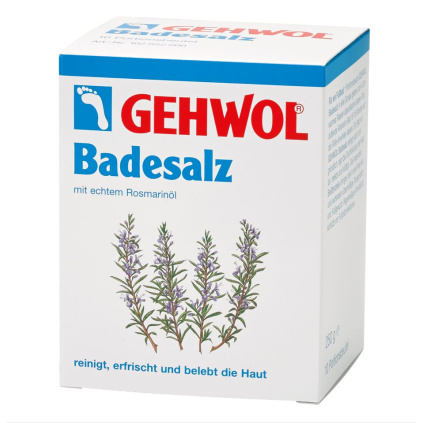 GEHWOL Badesalz  Osvěžující koupelá sůl s rozmarýnem -  10x25g