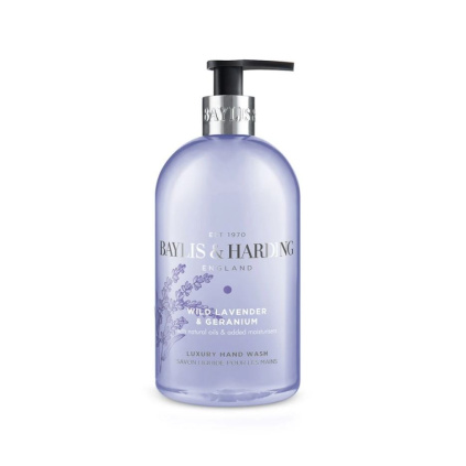 BAYLIS & HARDING  Tekuté mýdlo 500 ml Levandule & Geranium