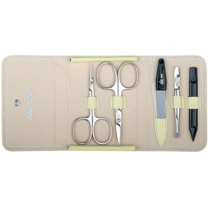 ERBE SOLINGEN dámská kožená manikúra 9183 "Rainbow" žlutá