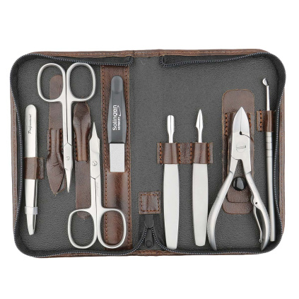 9915 4 kozena sada na manikuru 925 86 hneda