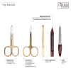 sada na manikuru nippes solingen croco c 1098 hneda hovezi kuze zlate nastroje 5 kusu popis nastroje