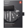 zwilling bt twinox cerna sada na manikuru 5 dilna v kozenem pouzdre s rameckem c 97061 obal predni strana