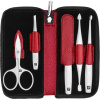 zwilling bt twinox damska kozena sada na manikuru 5dilna cervena na zip c 97094 otevrena horizontal