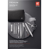 ZWILLING BT PREMIUM TWINOX Kožená sada na manikúru č.97103 černá