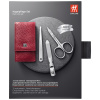 zwilling bt classic inox kozena sada na manikuru 3dilna cervena c 97684 obal ps